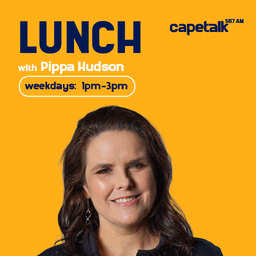 Lunch with Pippa Hudson on CapeTalk