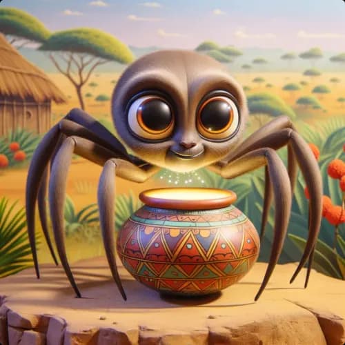 Anansi and the Wisdom Pot