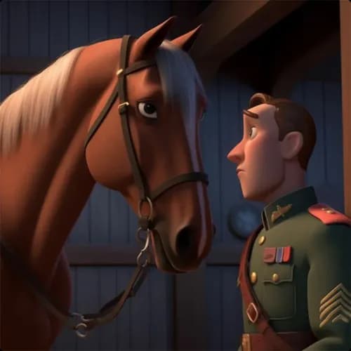 The Soldier and His Horse