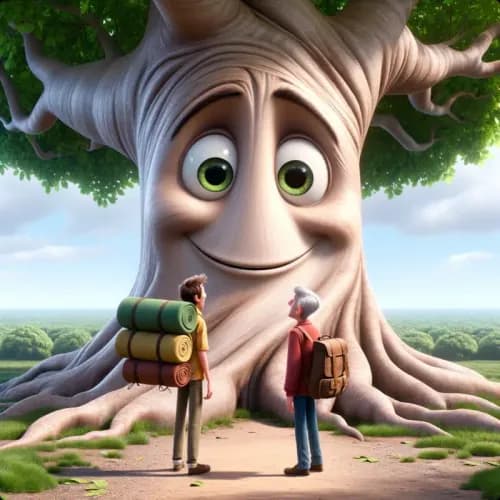 The Travelers and The Plane-Tree