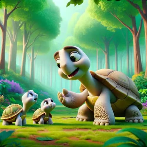 The Tortoise and His Children