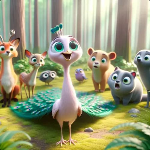 The Peacock Stripped of his Feathers