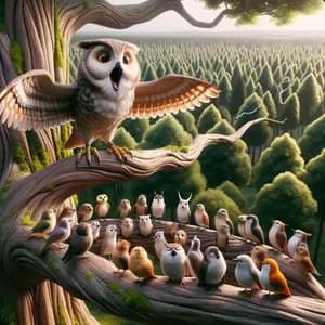 Ugglan och Fåglarna