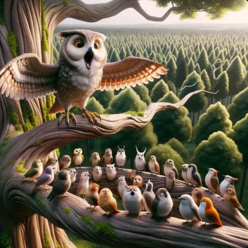 Ugglan och Fåglarna