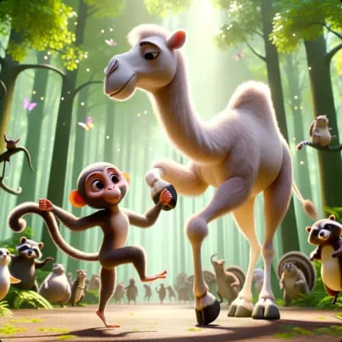 The Monkey and The Camel