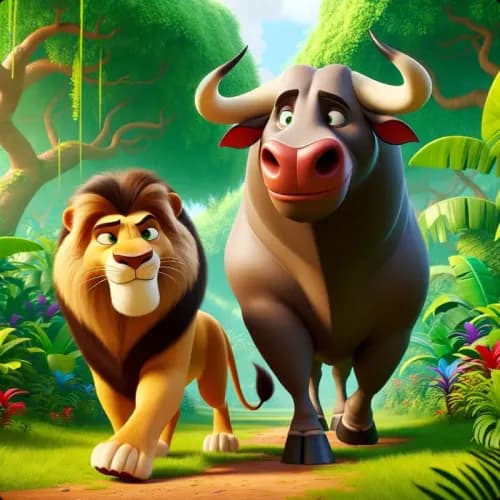 The Lion and The Bull