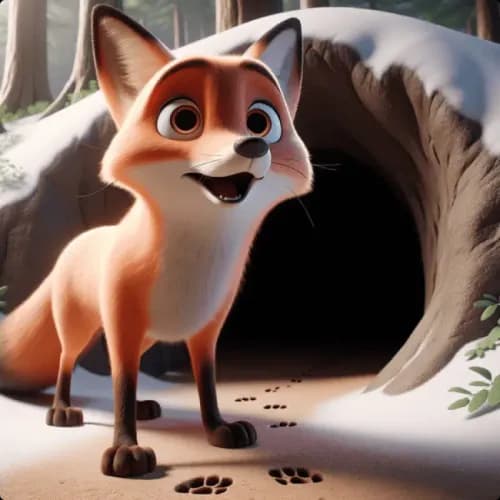 The Fox and The Sick Lion