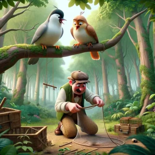 The Fowler and The Birds