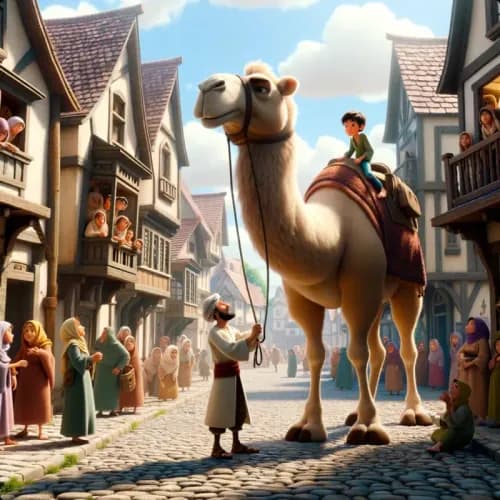 The Camel seen for the First Time