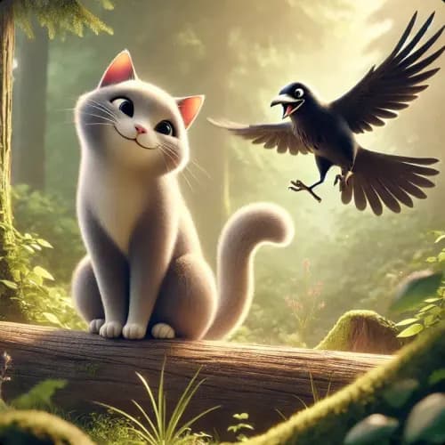 The Cat and the Crow