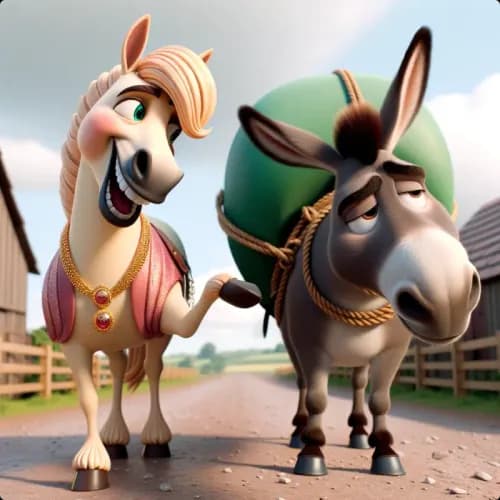 The Disdainful Horse