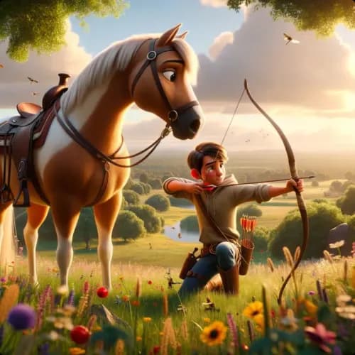 The Horse and The Stag