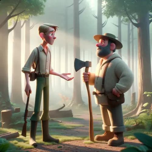 The Hunter and The Woodman