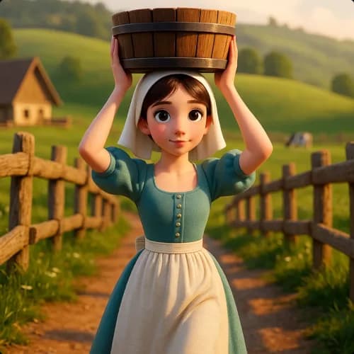 Die Milchfrau und der Milchtopf