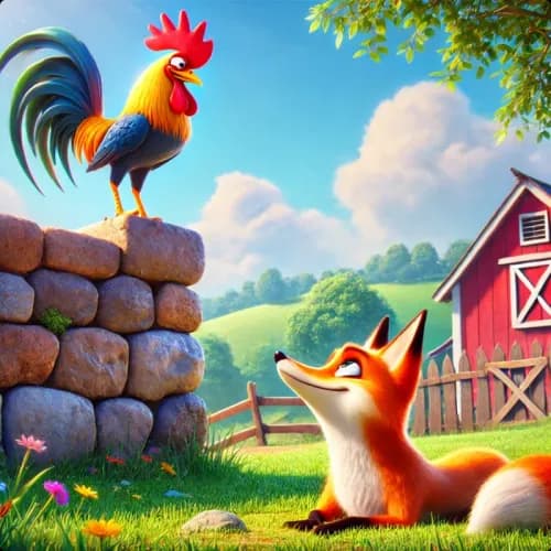 The Rooster and the Fox