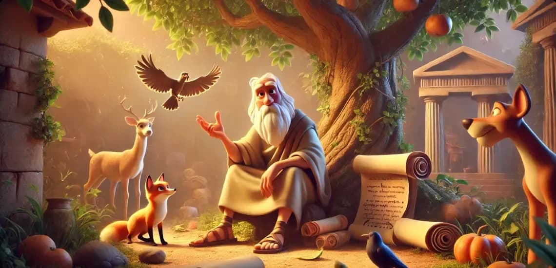 إيسوب: شخصية أسطورية بين القصص الخرافية والحقائق
